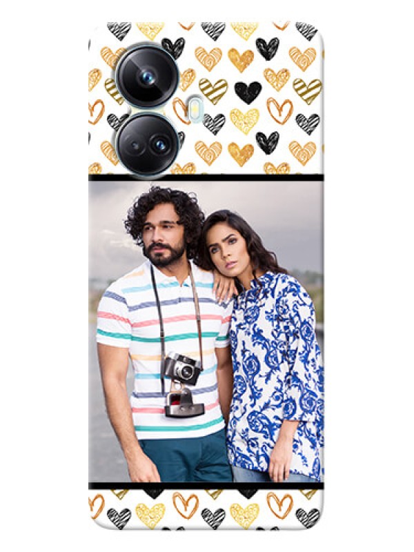 Custom Realme 10 Pro-plus Personalized Mobile Cases: Love Symbol Design