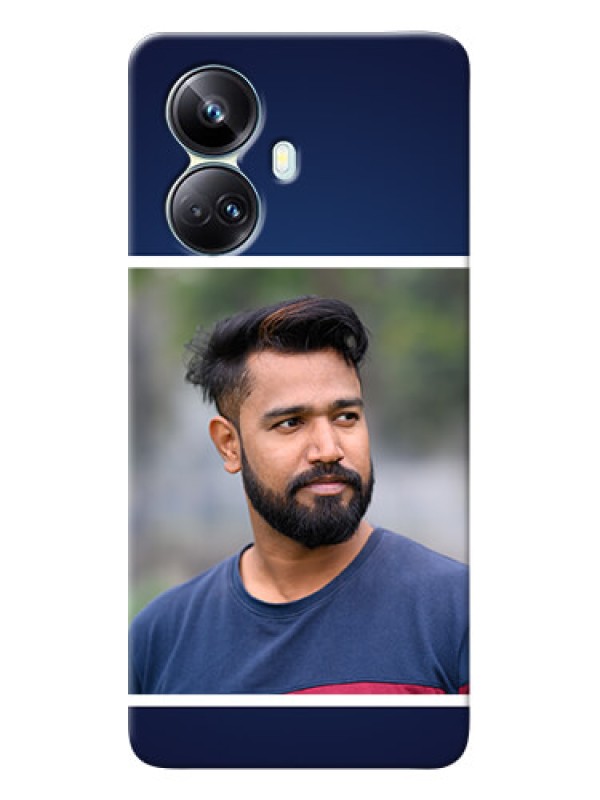 Custom Realme 10 Pro-plus Mobile Cases: Simple Royal Blue Design