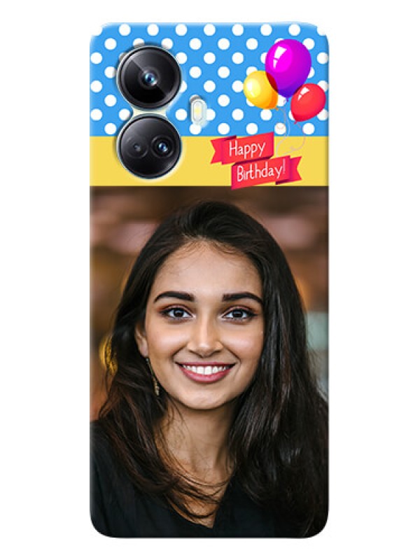 Custom Realme 10 Pro-plus custom mobile back covers: Happy Birthday Design