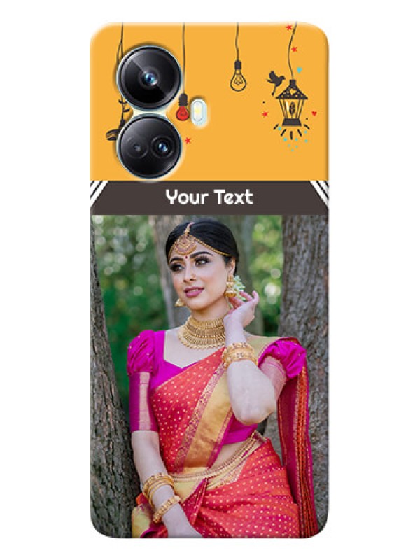 Custom Realme 10 Pro-plus custom back covers with Family Picture and Icons 