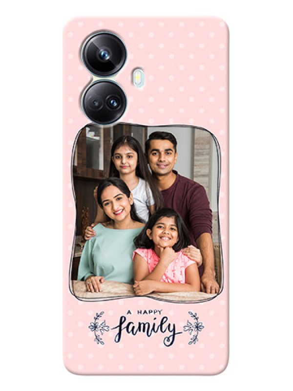Custom Realme 10 Pro-plus Personalized Phone Cases: Family with Dots Design