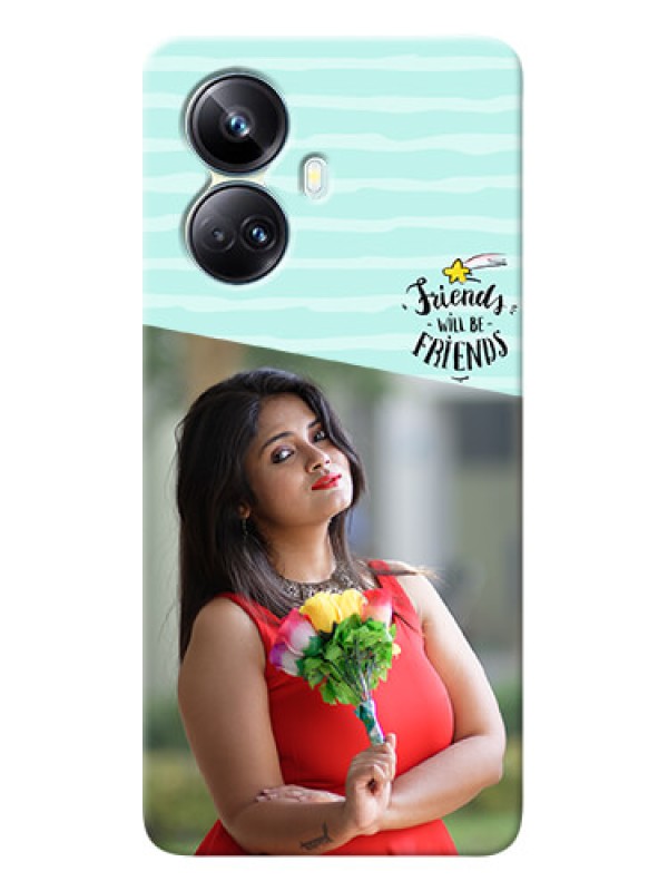 Custom Realme 10 Pro-plus Mobile Back Covers: Friends Picture Icon Design