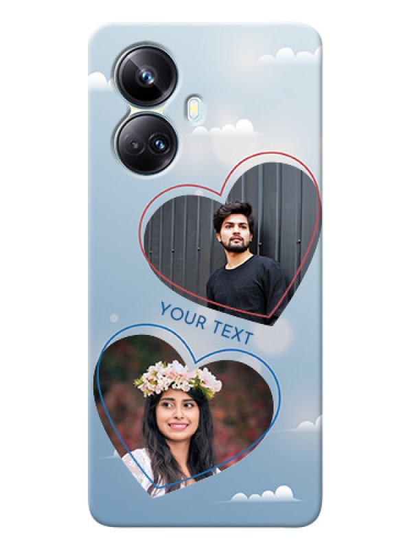 Custom Realme 10 Pro-plus Phone Cases: Blue Color Couple Design 