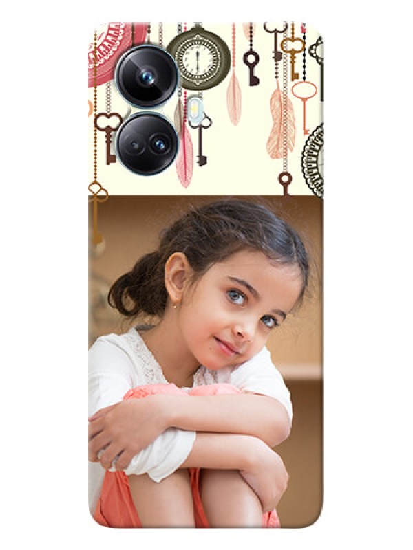 Custom Realme 10 Pro-plus Phone Back Covers: Boho Style Design