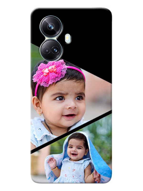 Custom Realme 10 Pro-plus mobile back covers online: Semi Cut Design