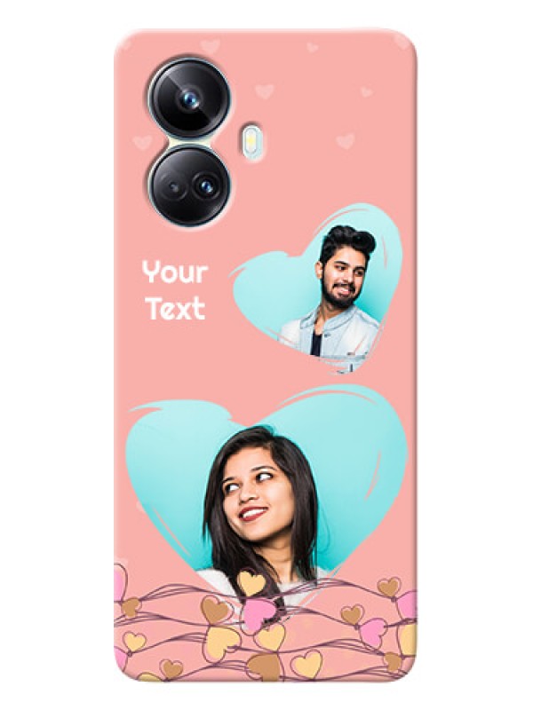 Custom Realme 10 Pro-plus customized phone cases: Love Doodle Design