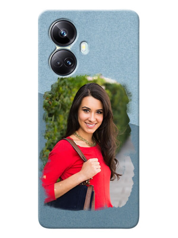 Custom Realme 10 Pro-plus custom mobile phone covers: Grunge Line Art Design