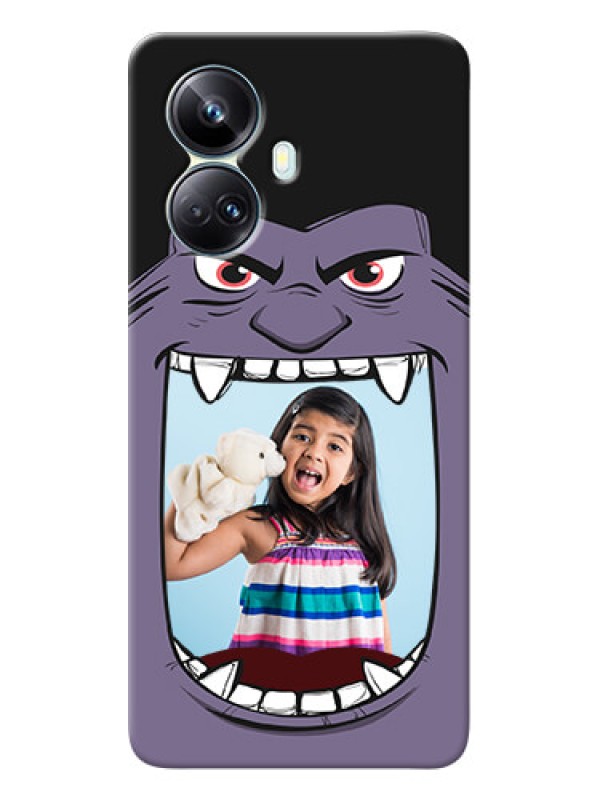 Custom Realme 10 Pro-plus Personalised Phone Covers: Angry Monster Design