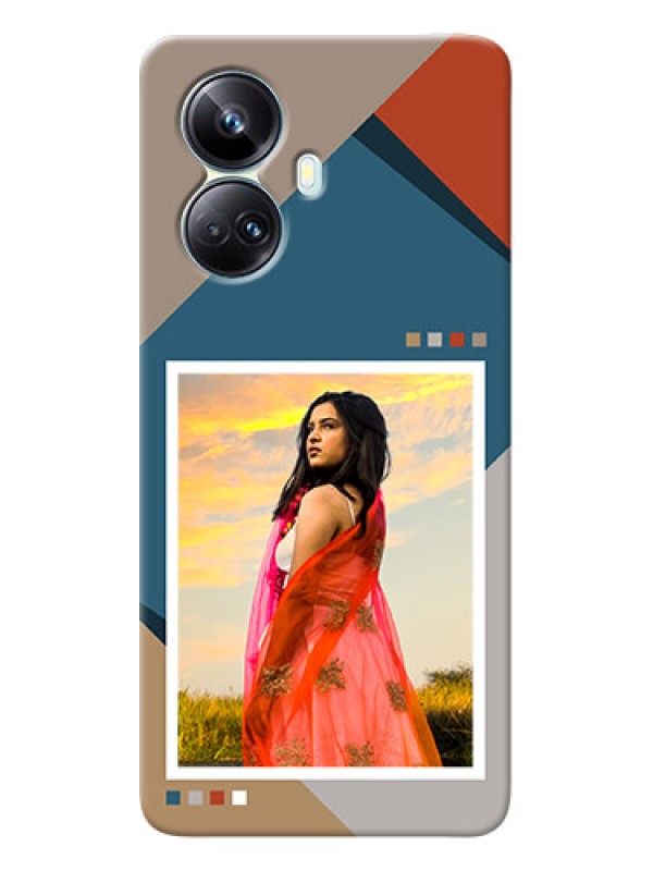 Custom Realme 10 Pro Plus 5G Mobile Back Covers: Retro color pallet Design