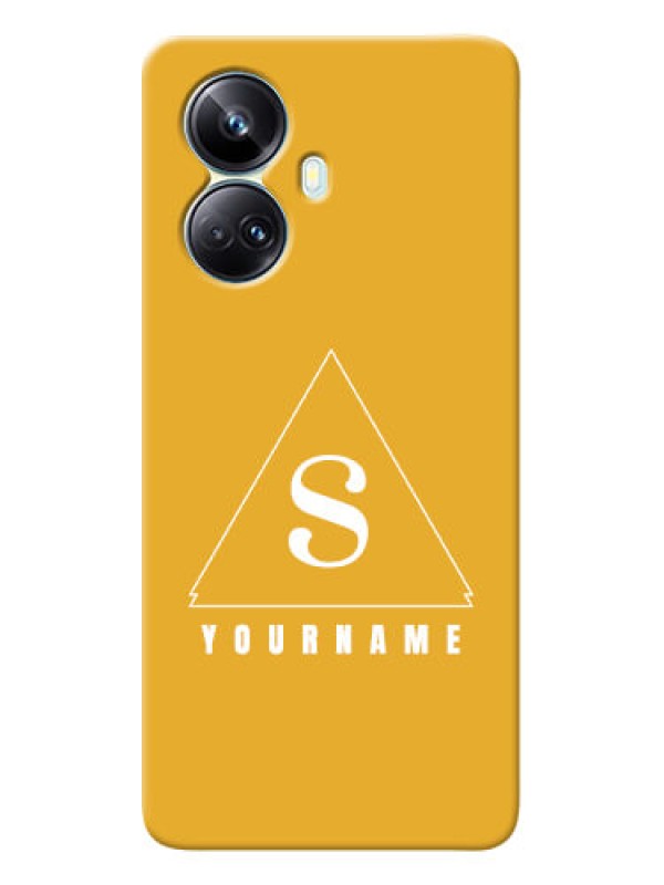 Custom Realme 10 Pro Plus 5G Custom Mobile Case with simple triangle Design