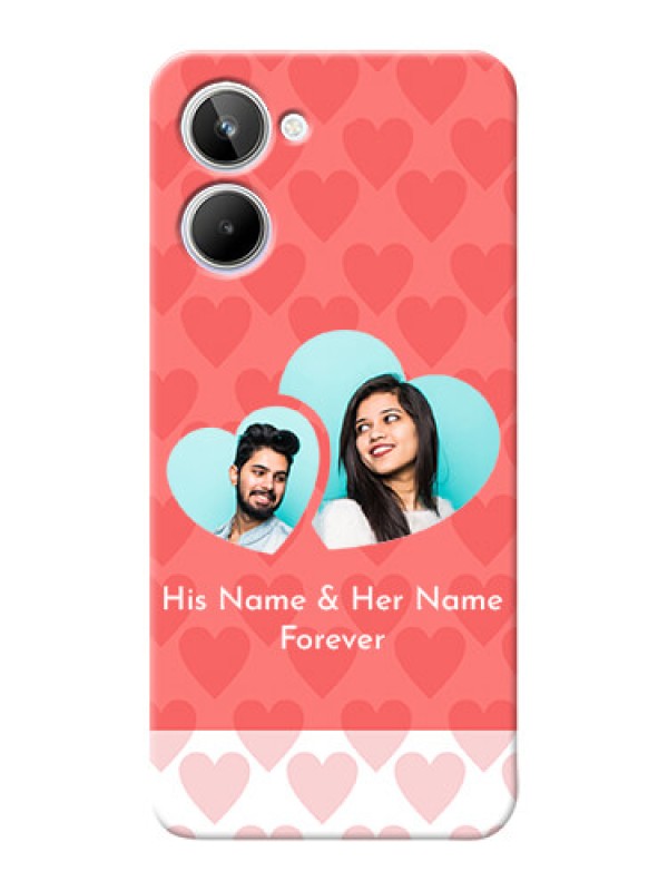Custom Realme 10 personalized phone covers: Couple Pic Upload Design