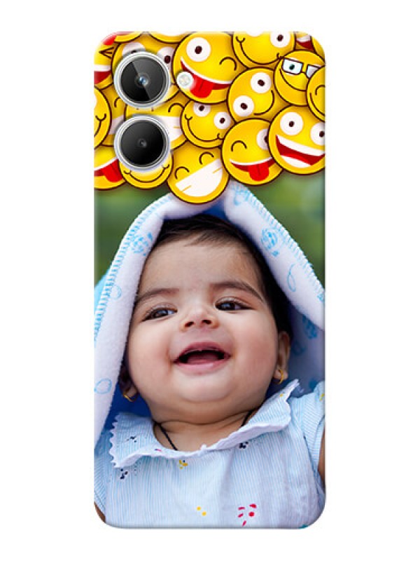 Custom Realme 10 Custom Phone Cases with Smiley Emoji Design