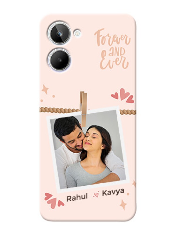 Custom Realme 10 Phone Back Covers: Forever and ever love Design