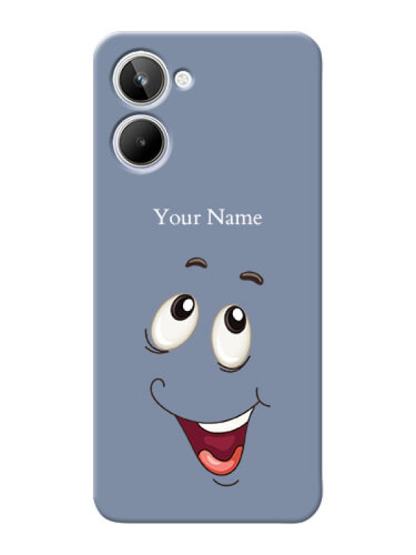 Custom Realme 10 Phone Back Covers: Laughing Cartoon Face Design