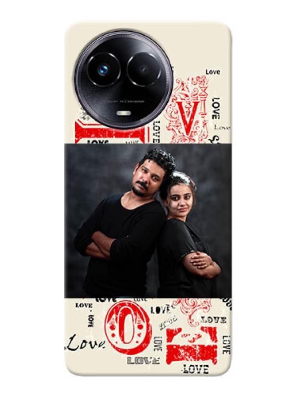 Custom Realme 11 5G mobile cases online: Trendy Love Design Case
