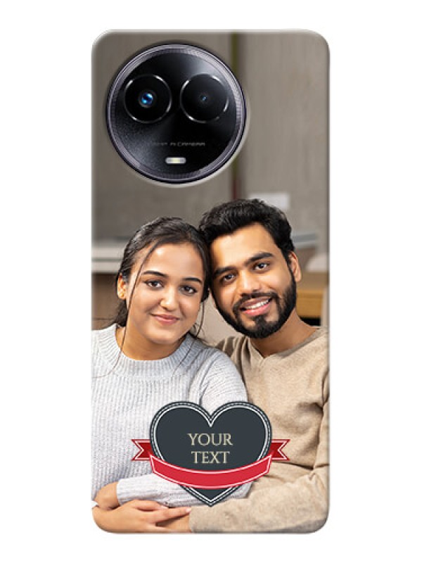 Custom Realme 11 5G mobile back covers online: Just Married Couple Design