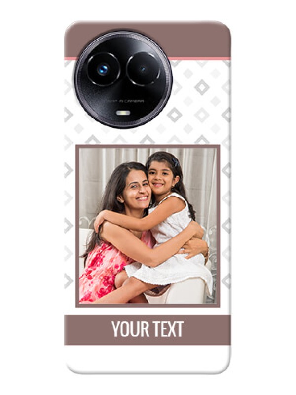 Custom Realme 11 5G custom back covers: Simple Diamond Design