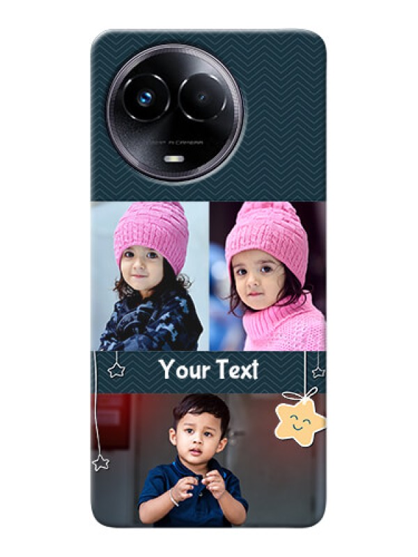 Custom Realme 11 5G Mobile Back Covers Online: Hanging Stars Design