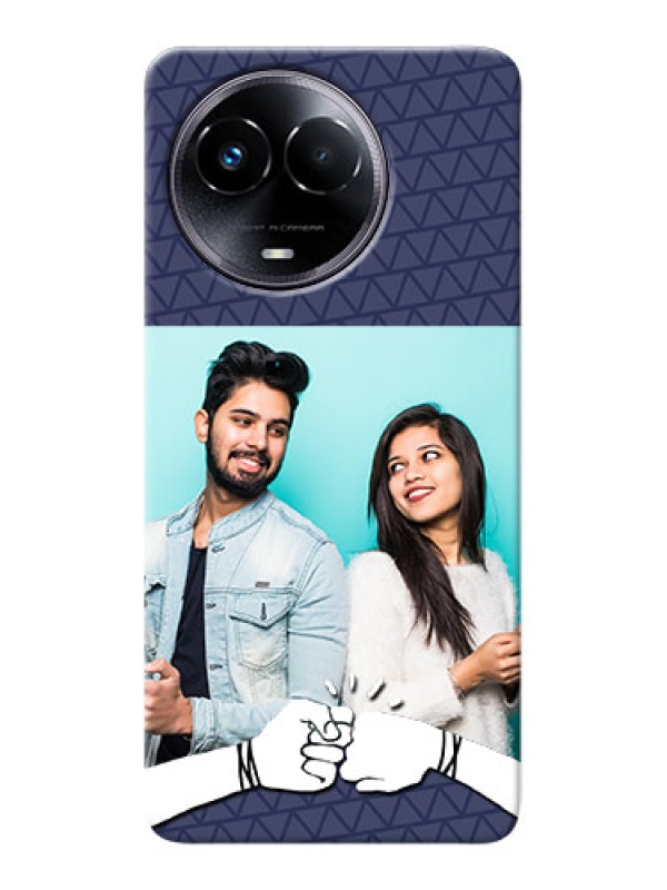 Custom Realme 11 5G Mobile Covers Online with Best Friends Design