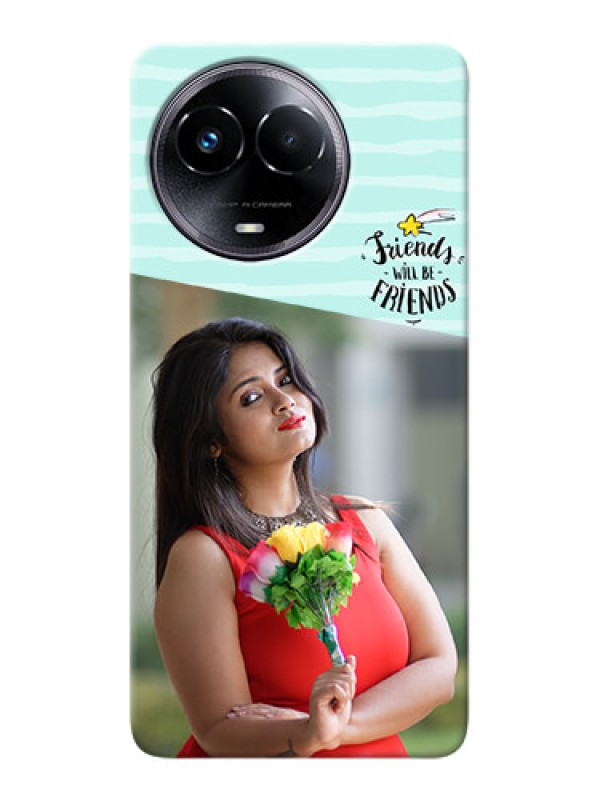 Custom Realme 11 5G Mobile Back Covers: Friends Picture Icon Design