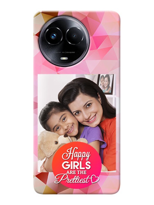 Custom Realme 11 5G Personalized Phone Covers: Abstract Triangle Design