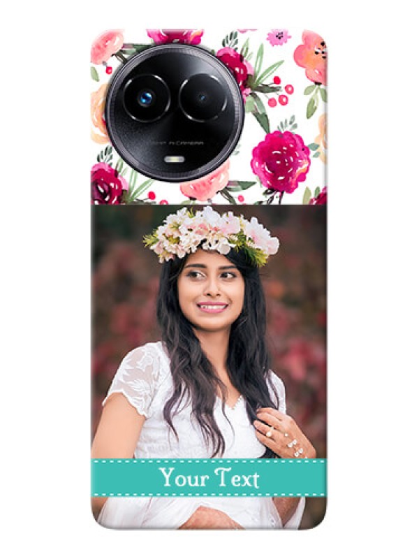 Custom Realme 11 5G Personalized Mobile Cases: Watercolor Floral Design