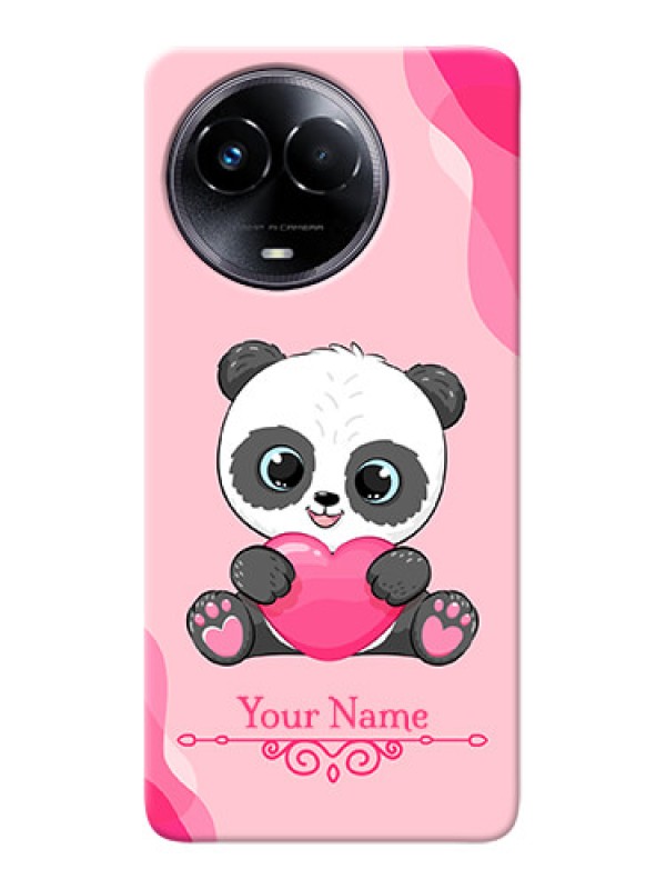 Custom Realme 11 5G Custom Mobile Case with Cute Panda Design