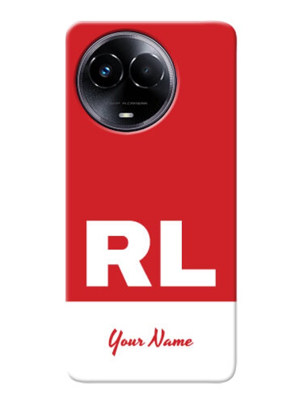 Custom Realme 11 5G Personalized Phone Case with dual tone custom text Design