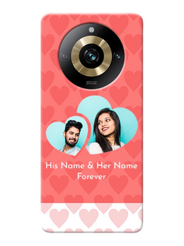 Custom Realme 11 Pro 5G personalized phone covers: Couple Pic Upload Design