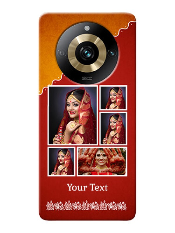 Custom Realme 11 Pro 5G customized phone cases: Wedding Pic Upload Design
