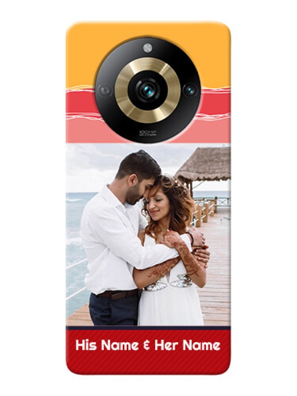 Custom Realme 11 Pro 5G custom mobile phone covers: Colorful Case Design