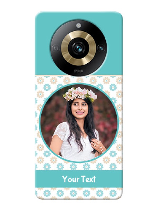 Custom Realme 11 Pro 5G Custom Mobile Back Covers: Beautiful Flowers Design