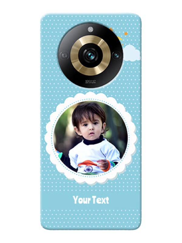 Custom Realme 11 Pro 5G mobile cases online: violet Pattern Design