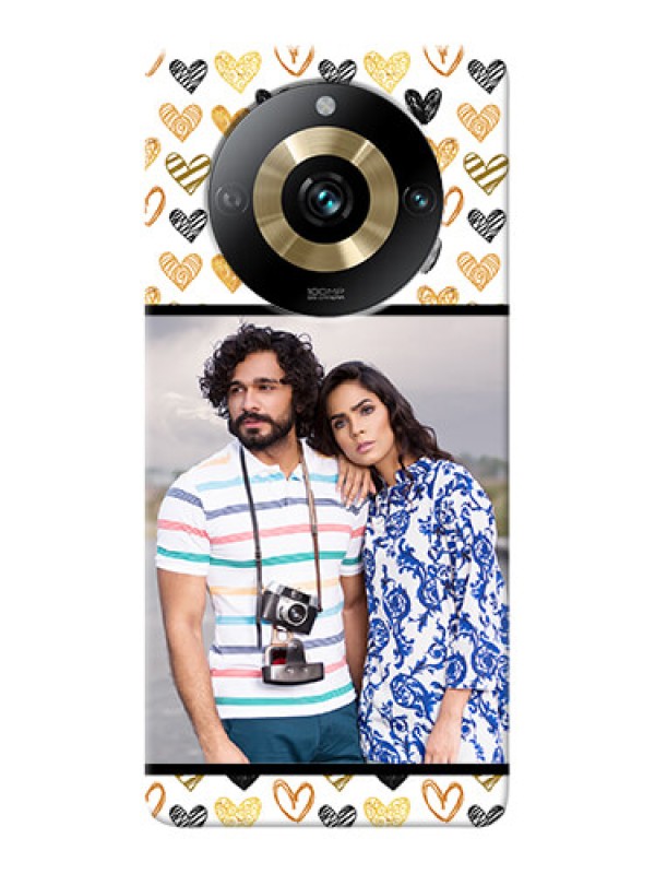 Custom Realme 11 Pro 5G Personalized Mobile Cases: Love Symbol Design