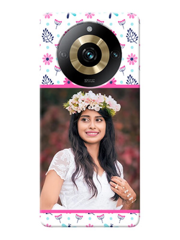 Custom Realme 11 Pro 5G Mobile Covers: Colorful Flower Design