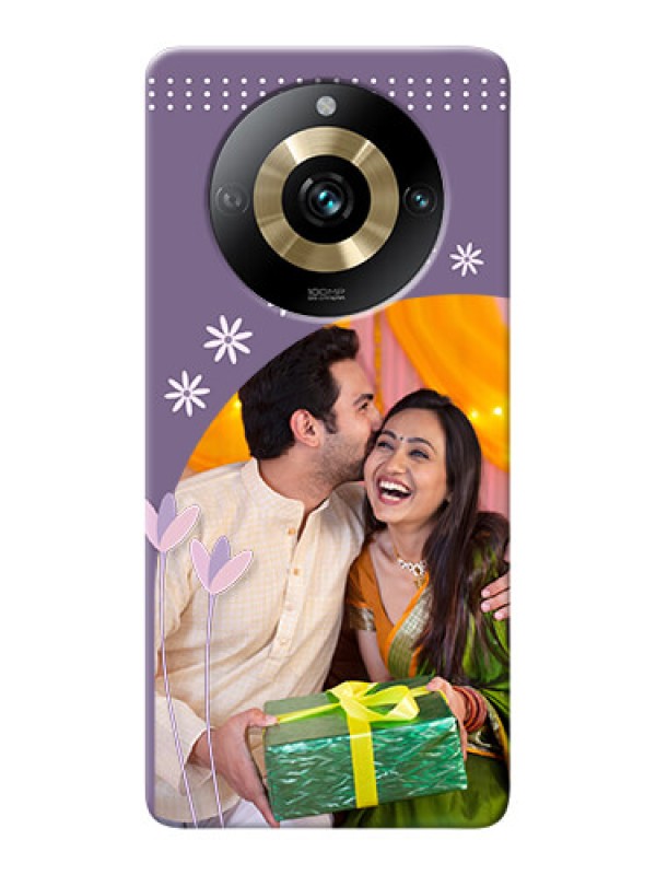 Custom Realme 11 Pro 5G Phone covers for girls: lavender flowers design