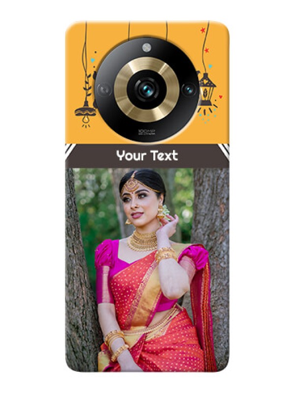 Custom Realme 11 Pro 5G custom back covers with Family Picture and Icons
