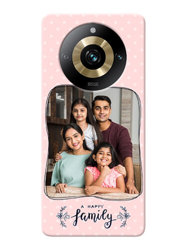 Custom Realme 11 Pro 5G Personalized Phone Cases: Family with Dots Design