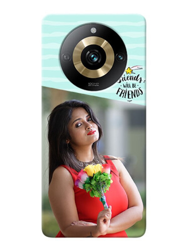 Custom Realme 11 Pro 5G Mobile Back Covers: Friends Picture Icon Design