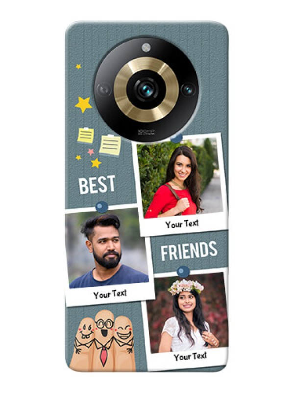 Custom Realme 11 Pro 5G Mobile Cases: Sticky Frames and Friendship Design
