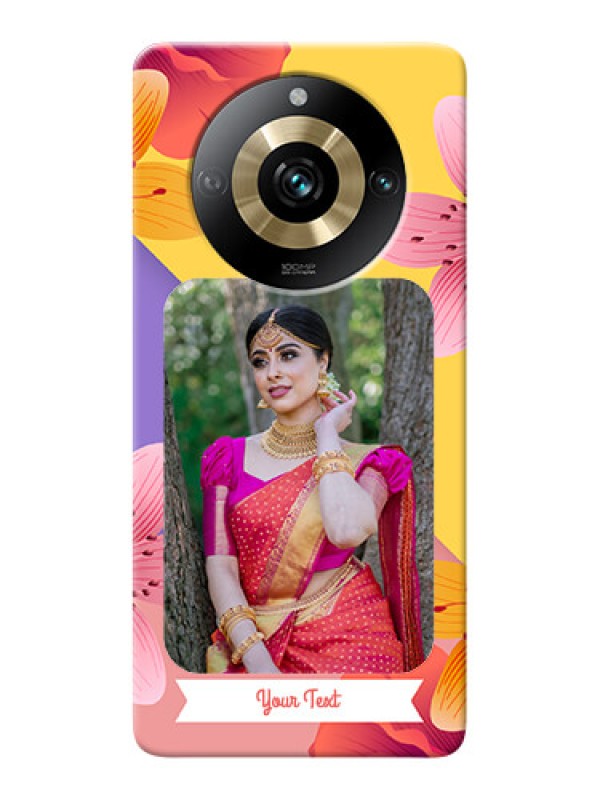 Custom Realme 11 Pro 5G Mobile Covers: 3 Image With Vintage Floral Design