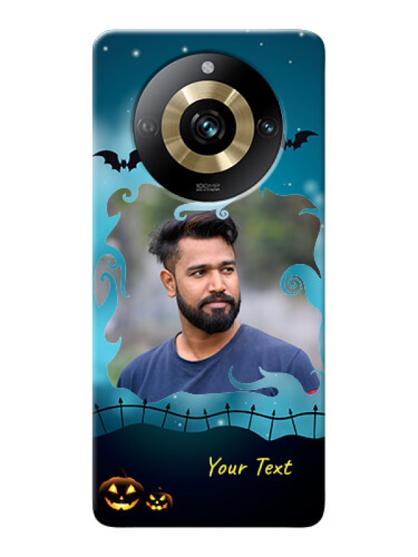 Custom Realme 11 Pro 5G Personalised Phone Cases: Halloween frame design