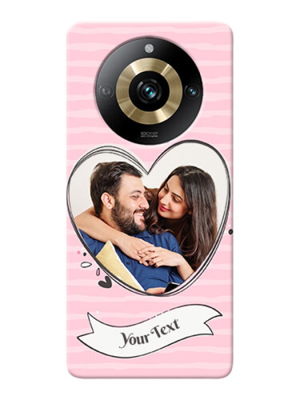 Custom Realme 11 Pro 5G custom mobile phone covers: Vintage Heart Design