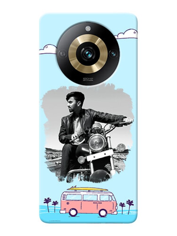 Custom Realme 11 Pro 5G Mobile Covers Online: Travel & Adventure Design