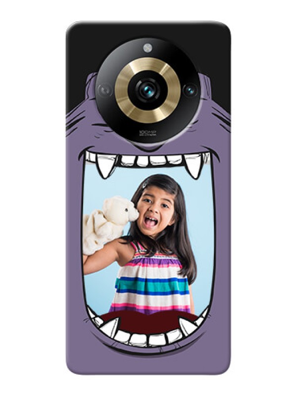 Custom Realme 11 Pro 5G Personalised Phone Covers: Angry Monster Design