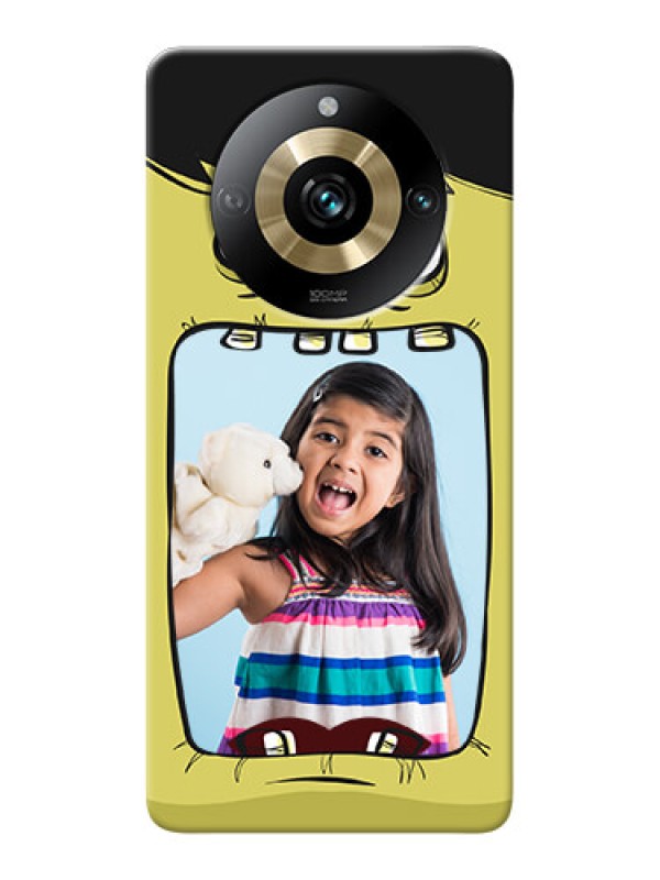 Custom Realme 11 Pro 5G Mobile Covers: Cartoon monster back case Design