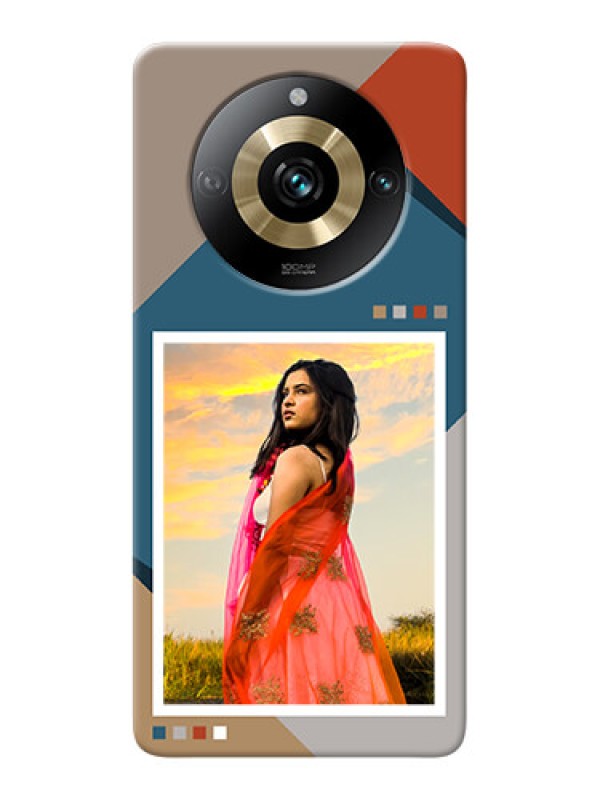 Custom Realme 11 Pro 5G Personalized Phone Case with Retro color pallet Design