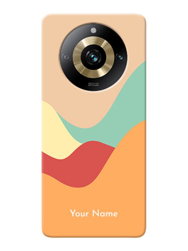 Custom Realme 11 Pro 5G Personalized Phone Case with Ocean Waves Multiwithcolour Design