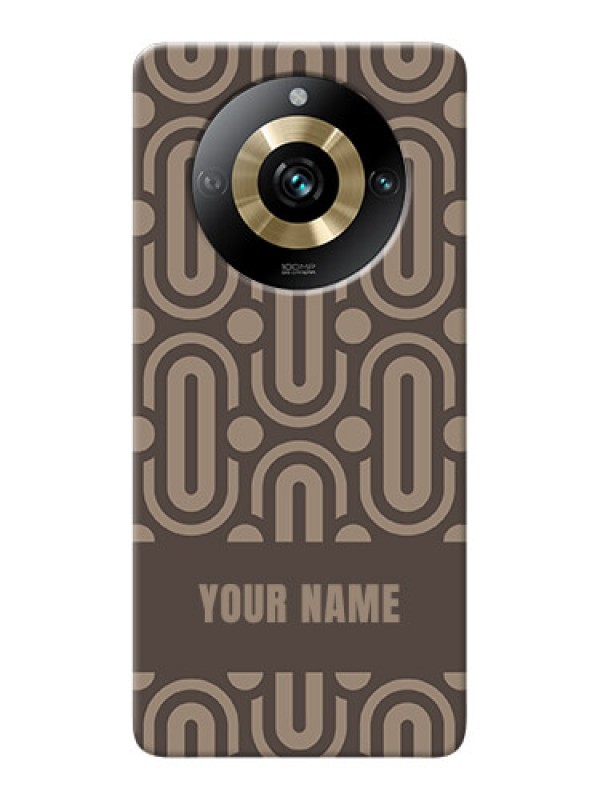Custom Realme 11 Pro 5G Custom Phone Case with Captivating Zero Pattern Design