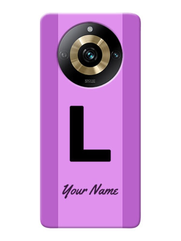 Custom Realme 11 Pro 5G Custom Phone Case with Tricolor custom text Design